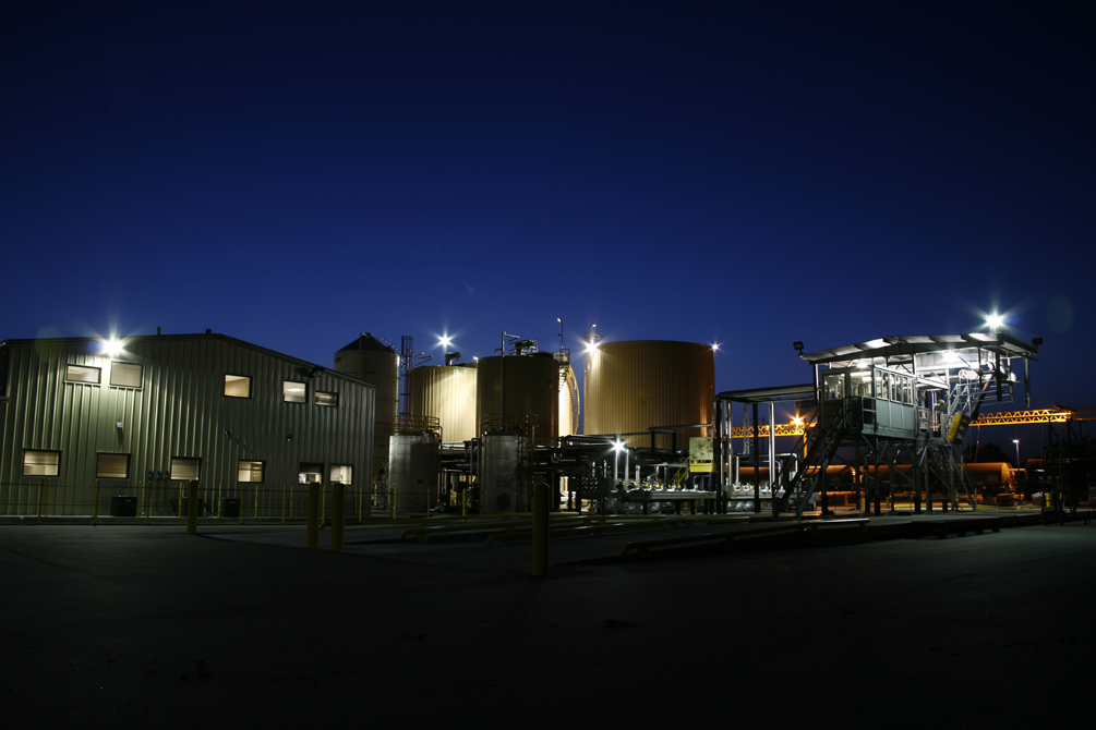 Nighttime photo of Ergon Asphalt & Emulsions Inc. - 7 employees